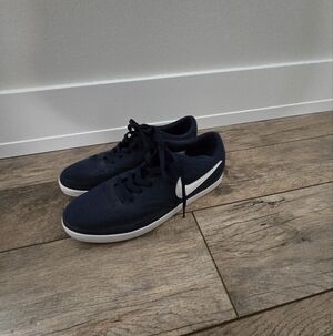 NIKE SB CHECK Men's Dark Navy Blue Size 8 Sneakers 03/07/18 843896-400